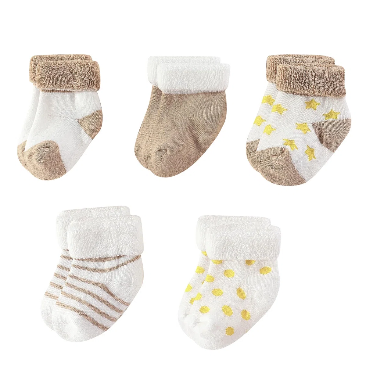 Ruliby - Juego de regalo de ropa de algodón para recién nacidos, unisex, ropa y accesorios esenciales para recién nacidos, artículos esenciales para recién nacidos