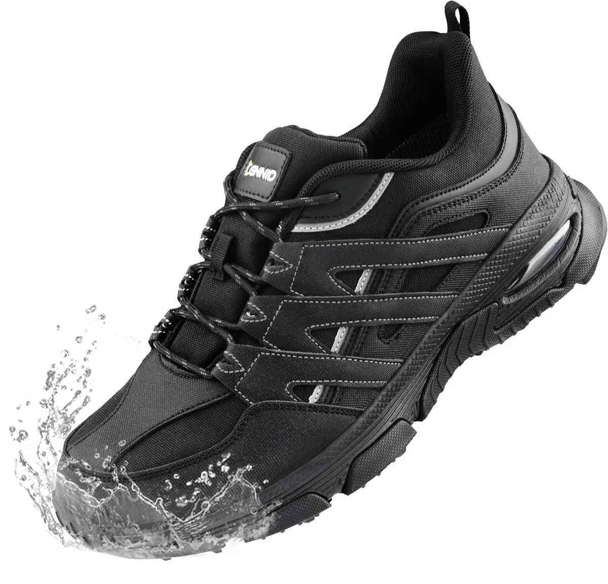 Zapatos de Senderismo Mujers Impermeables Ancho Bajo Zapatillas Trekking Botas Montaña Camping Ligeros Air Cushion