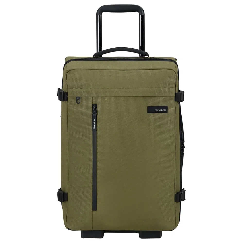 Samsonite Roader - Bolsa de Viaje con Ruedas Pequeña, Equipaje de Mano 55 cm, Trolley Cabina, Ideal para Viajes & Escapadas, 2.20 KG - 39.5 L - Verde (Olive)