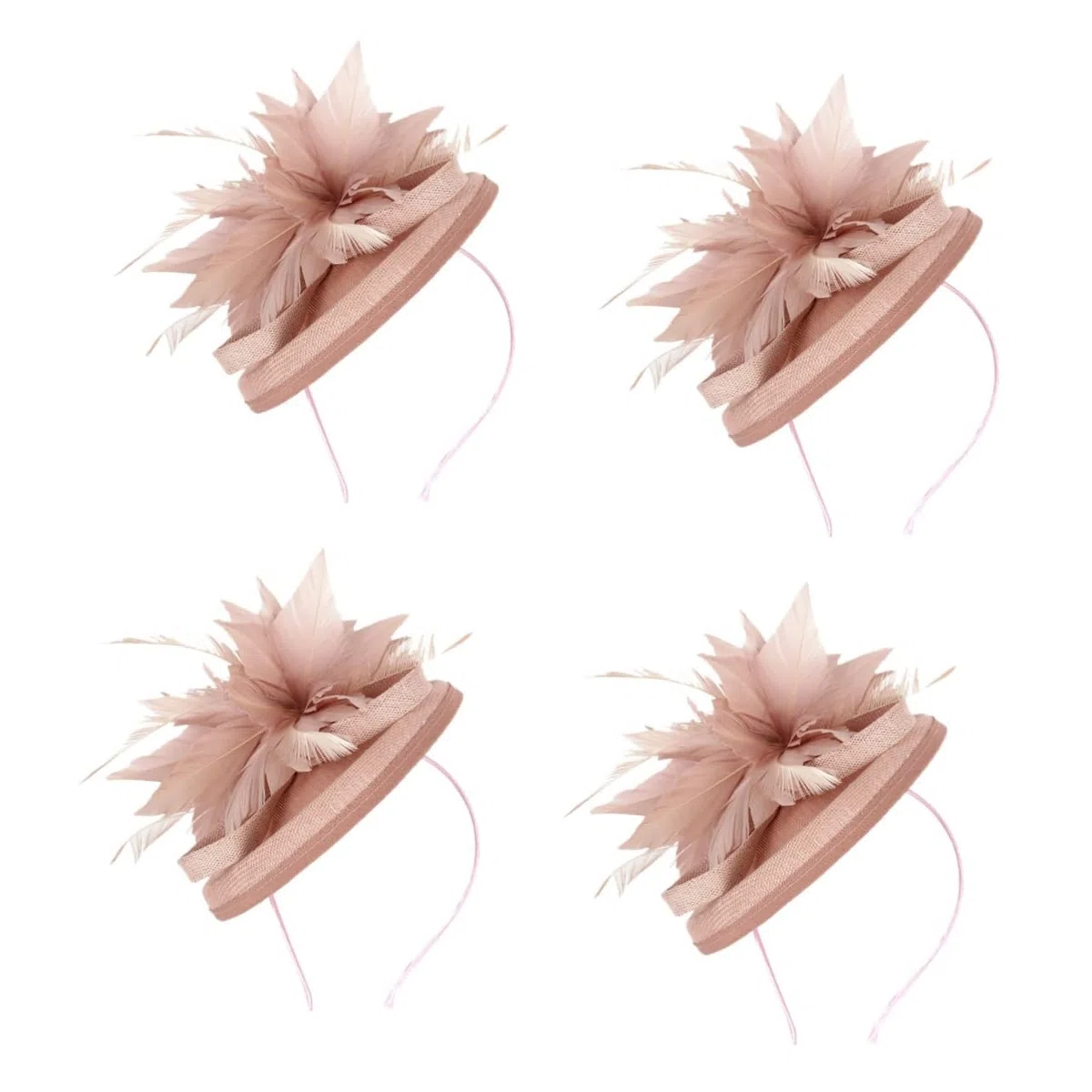 Abaodam 2 Uds Pasador Sombrero Diadema Nupcial Sombreros De Mujer Clips Para El Pelo De Graduación De Fiesta De Cóctel Tocados Fiesta De Té De Té