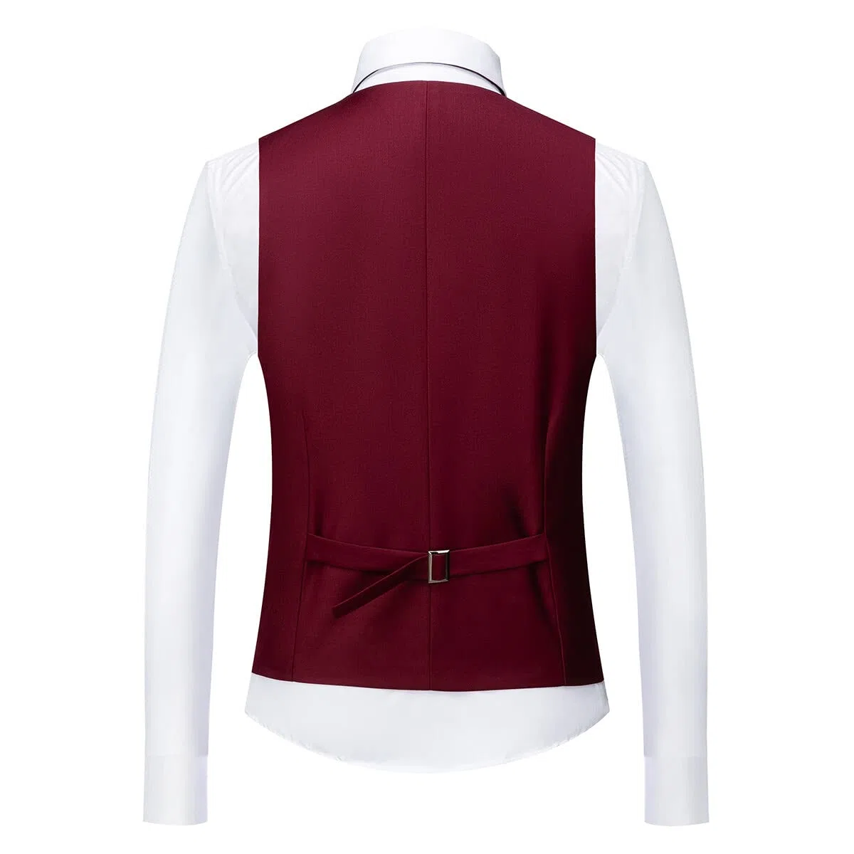 Allthemen Traje de Hombre de 3 Piezas de Ajuste Delgado con un Solo Pecho de Dos Botones Traje de Esmoquin de Boda Chaqueta Chaleco Pantalones