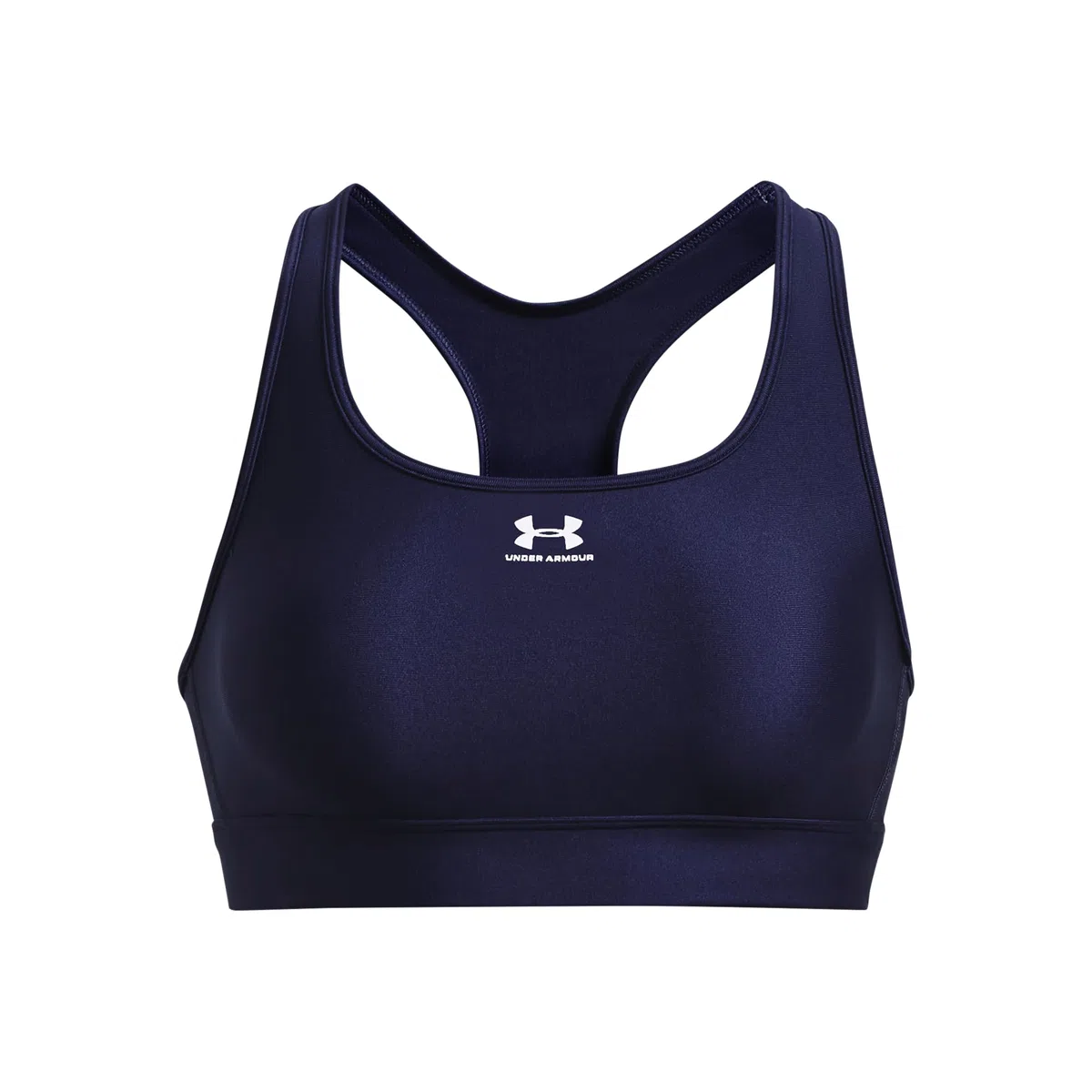 Under Armour UA HG Armour Mid Padless Sujetador Deportivo sin Relleno con Tejido Heatgear, Top Deportivo Transpirable y Flexible para Mujer Mujer