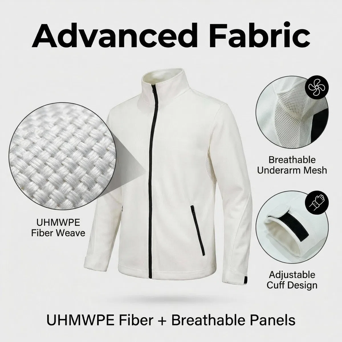 Chaqueta Antipinchazos Y Resistente a Cortes De Nivel 5 S | Prenda Suave, Flexible Y Resistente a Perforaciones Para La Autodefensa En Exteriores, Ideal Para La Seguridad Personal.