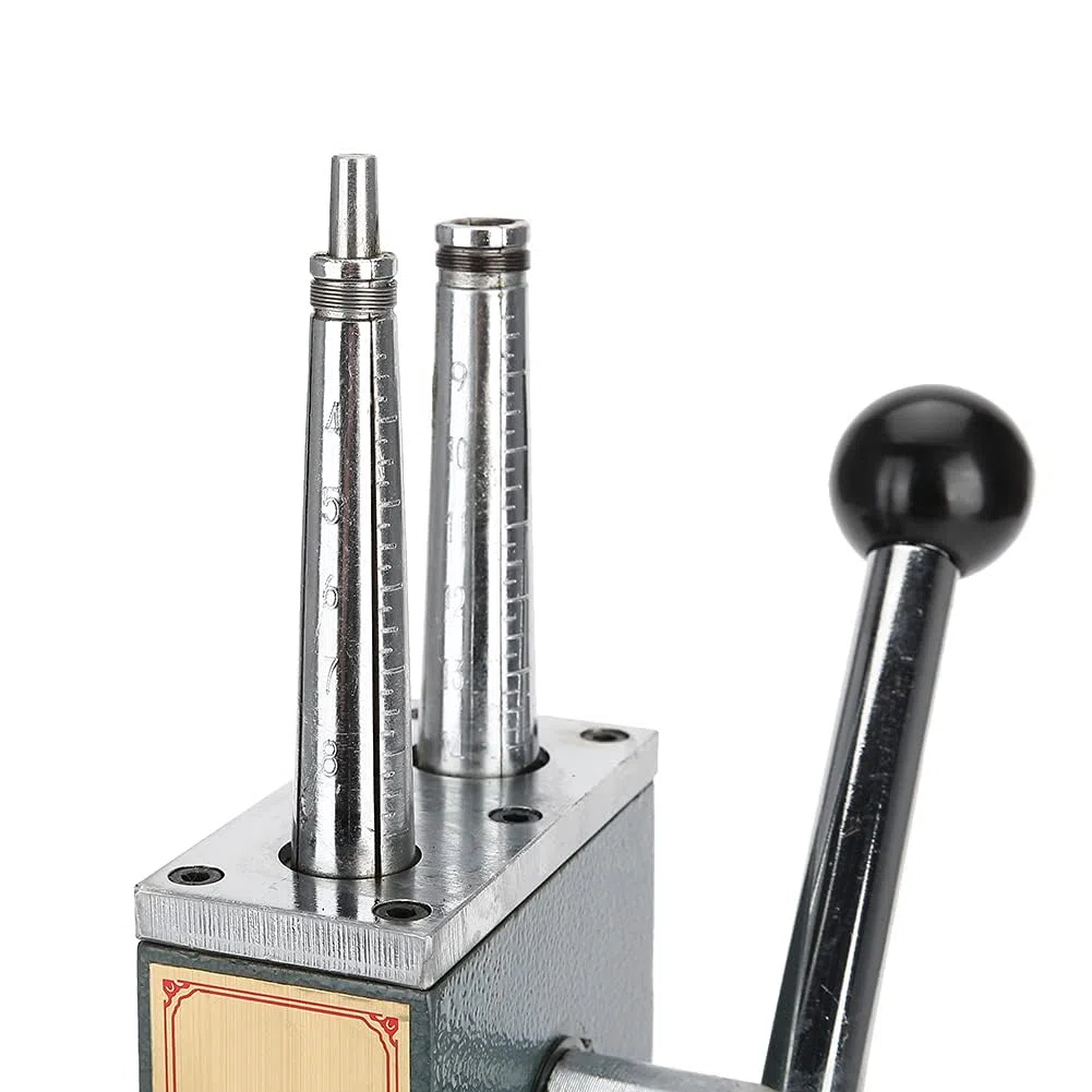 Plyndbract Herramienta de ajuste de tamaño con varilla doble, reductor y ampliador para anillos, ideal para uso doméstico y ahorro de dinero