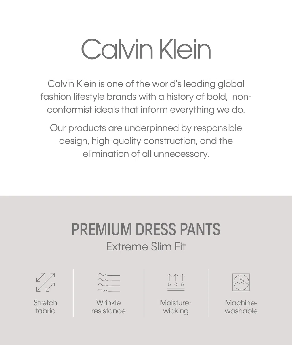 Calvin Klein Vaqueros Hombre Skinny elásticos