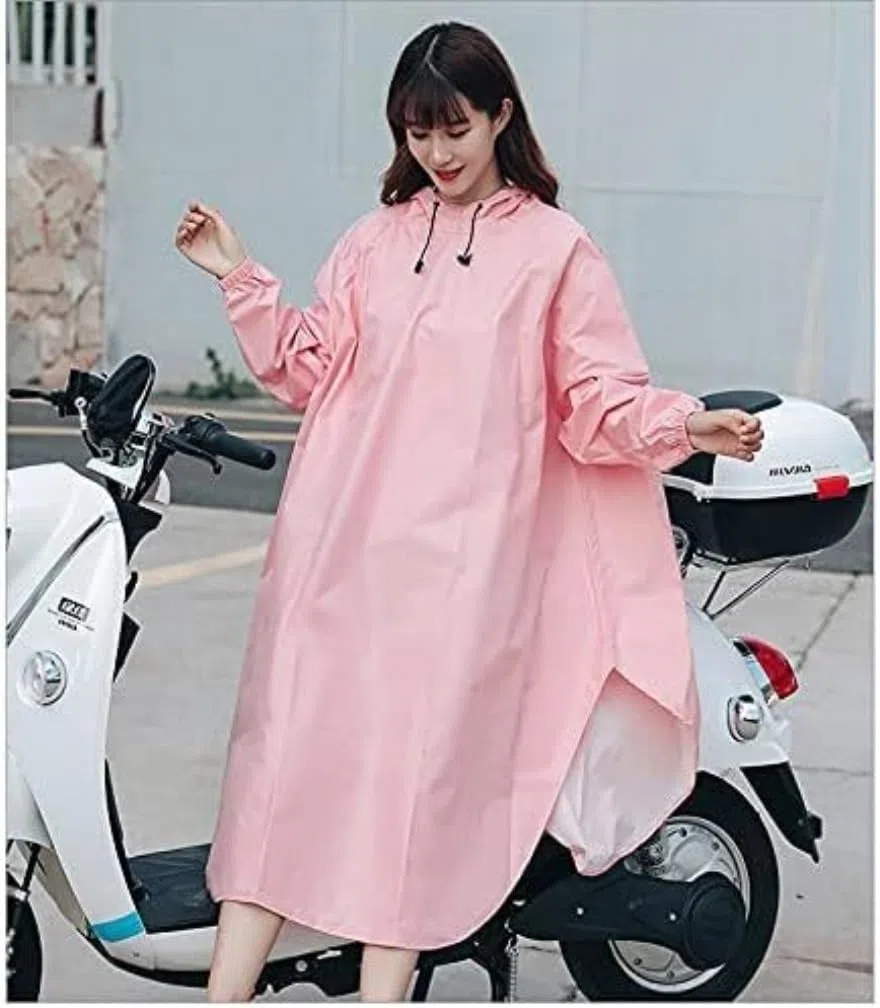 Capa de Lluvia Reutilizable Mujeres Adultas Poncho Ciclismo Impermeable Delgado Y Portátil Viajes Al Aire Libre Camping Ropa de Agua para Exteriores