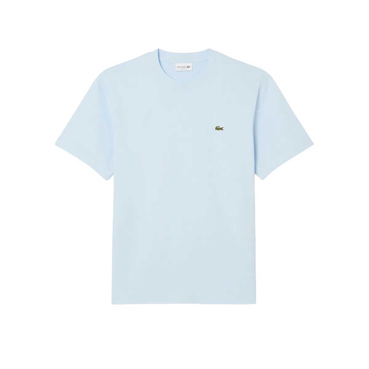 Lacoste Cotton T-Shirt with Breast Pocket Camiseta de algodón con Bolsillo en el Pecho Hombre (Pack de 1)