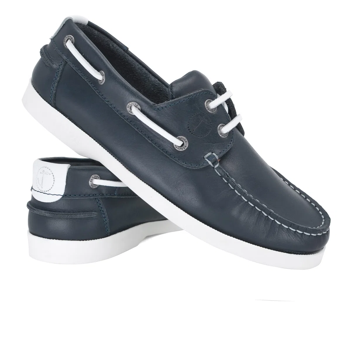 Seajure Zapatos Náuticos de Mujer Cannon Cuero Marino