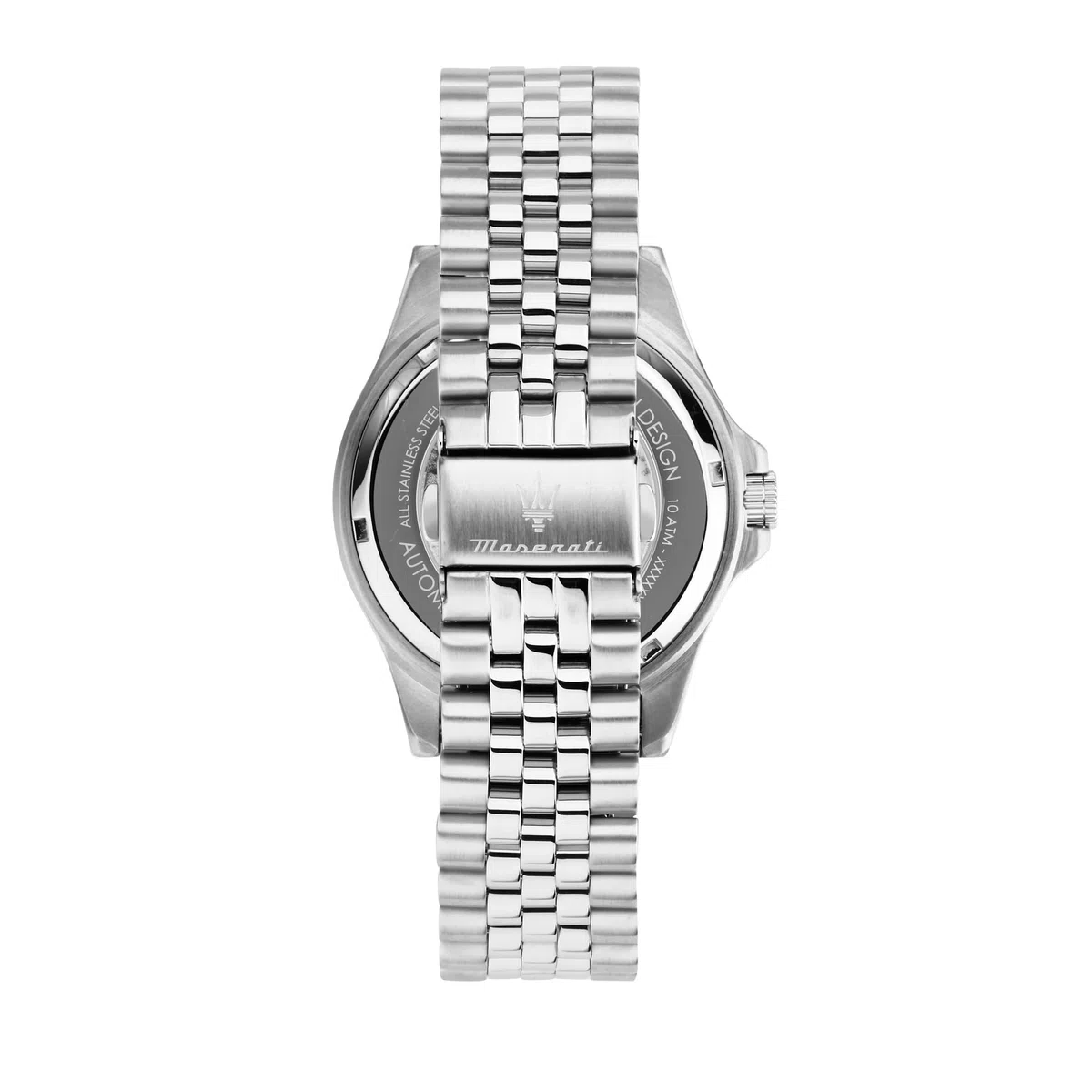 Maserati Reloj de Hombre, Automático, Analógico, Correa de Acero, Colección Sfida - R8823140011