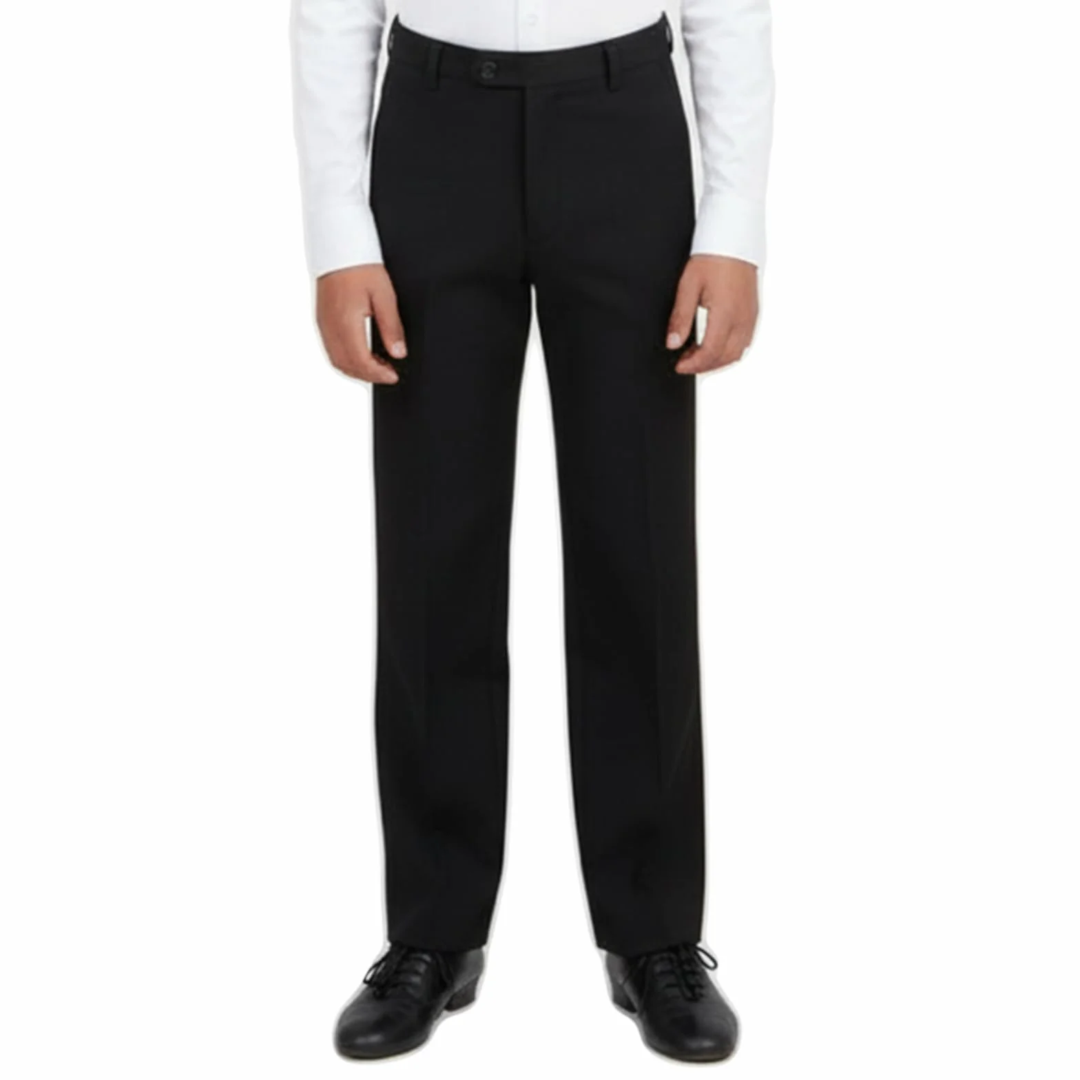 Pantalón para niños y adolescentes para bailes de sala, Danza Standard y Danza Latino Americano