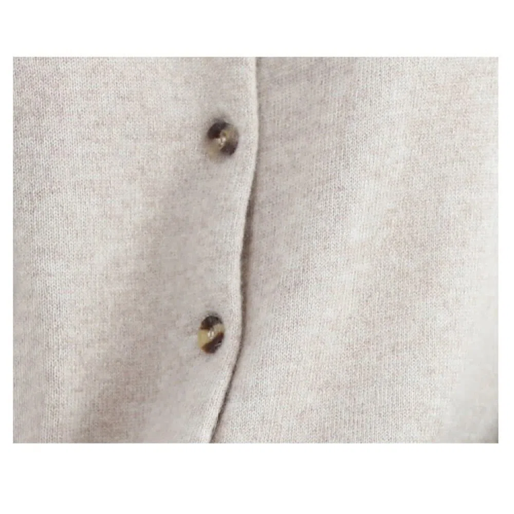 EIBA Cárdigans para Mujer Cárdigans De Punto para Mujer Moda Llanura Cuello Rojo Botón De Solapa Suéteres Delanteros Abiertos Cárdigan Otoño Invierno Suave Y Acogedor Abrigo De Punto Básico A