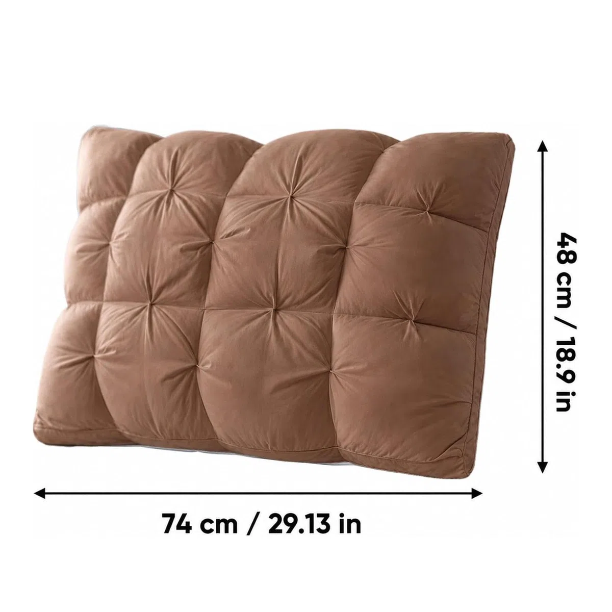 Genérico Almohada para Cama Decorativas y Transpirables | Almohadas de Dormitorio En Dormitorios, Hogares, Hoteles, Viajes, La Zona Lumbar, El Cuello, La Lectura Y Personas Que