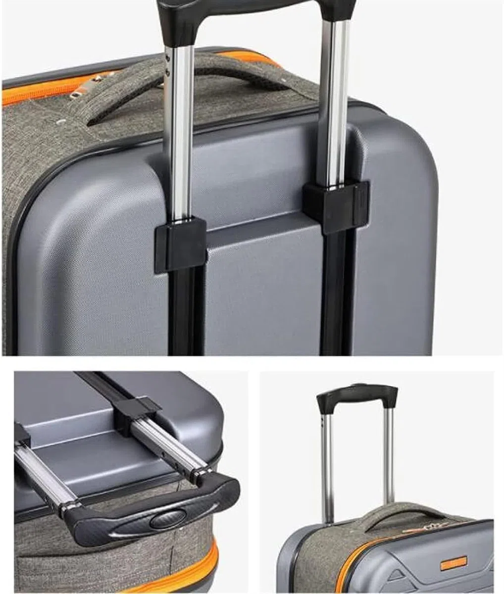 Maleta Maleta Plegable, Maleta con Ruedas para Equipaje, Estuche rígido, Maletas con Cerradura de combinación portátil, Maleta de Viaje Resistente Bolsas de Viaje