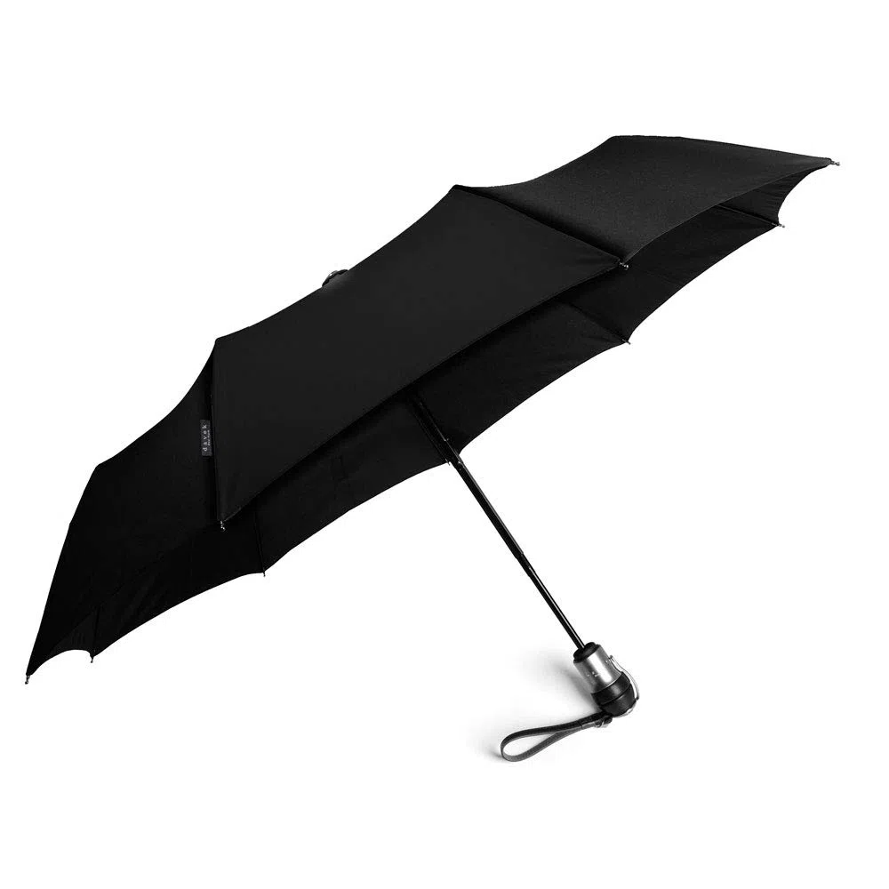 DAVEK SOLO UMBRELLA - Quality Windproof Travel Umbrella with Automatic Open & Close, Strong & Portable