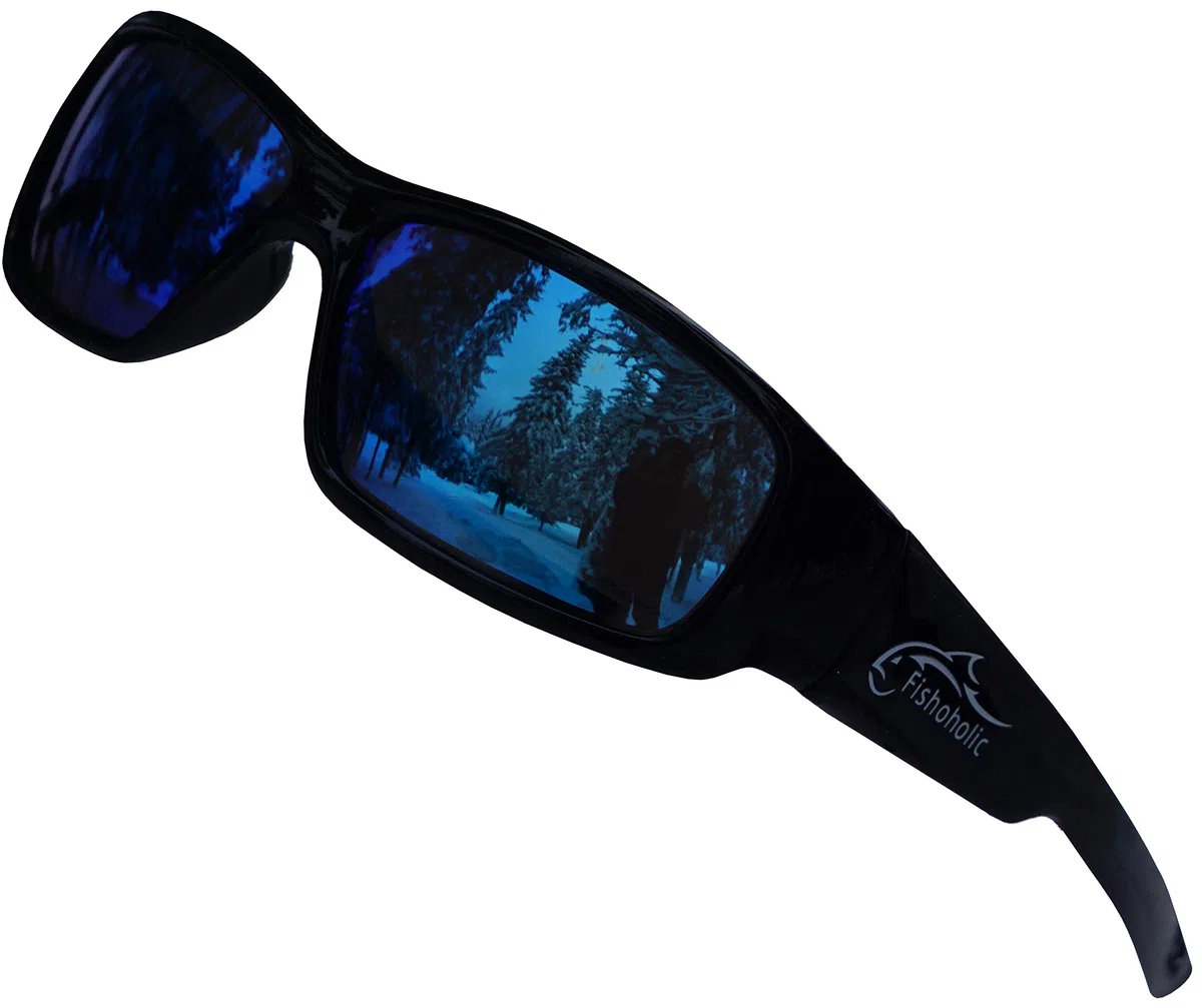 Fishoholic Gafas de sol polarizadas UV400 (14 opciones), regalo de pesca con funda rígida y bolsa