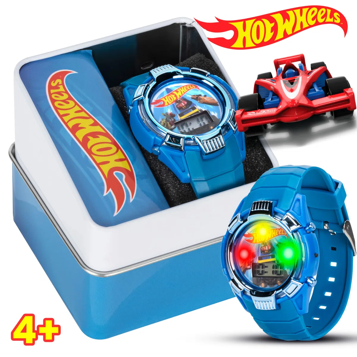 Accutime Reloj Digital para Unisex-niños de Cuarzo con Correa en Plástico HTW4028
