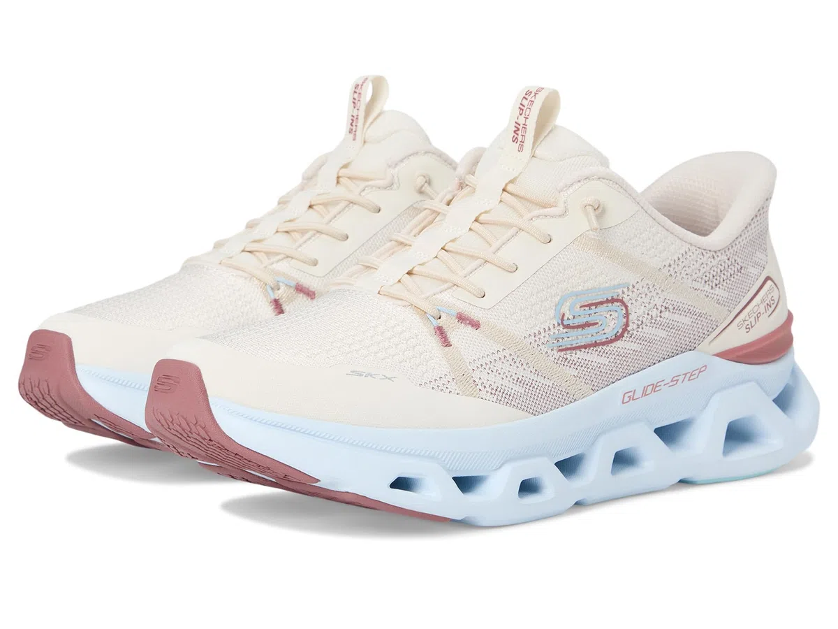 Skechers Mujer Glide-Step Altus Fast Lane Slip-In Entrenador