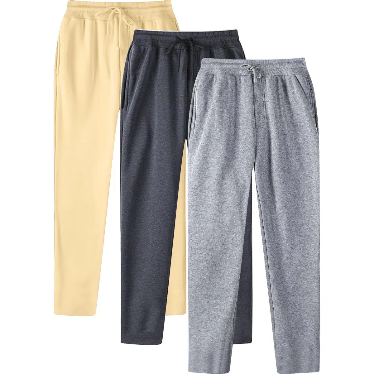 Pantalones Chandal Hombres,Pantalones De Hip Hop para Hombre Deportivos Casuales con PuñOs Ajustables Color Bolsillo Lateral Entrenamiento Urbano Y Callejero Elasticidad CóModa Reforzadas Estilo
