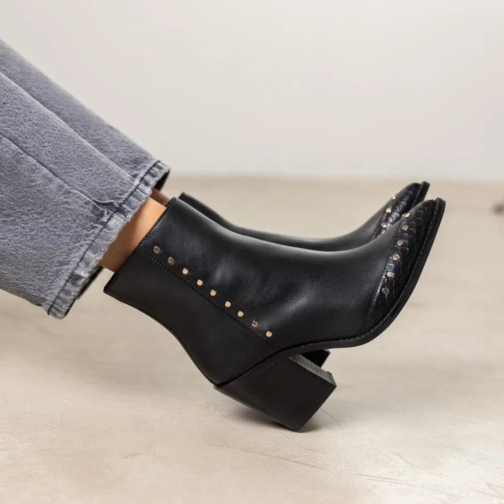GIOSEPPO Botines Cowboy TACÓN Piel MAISSAU