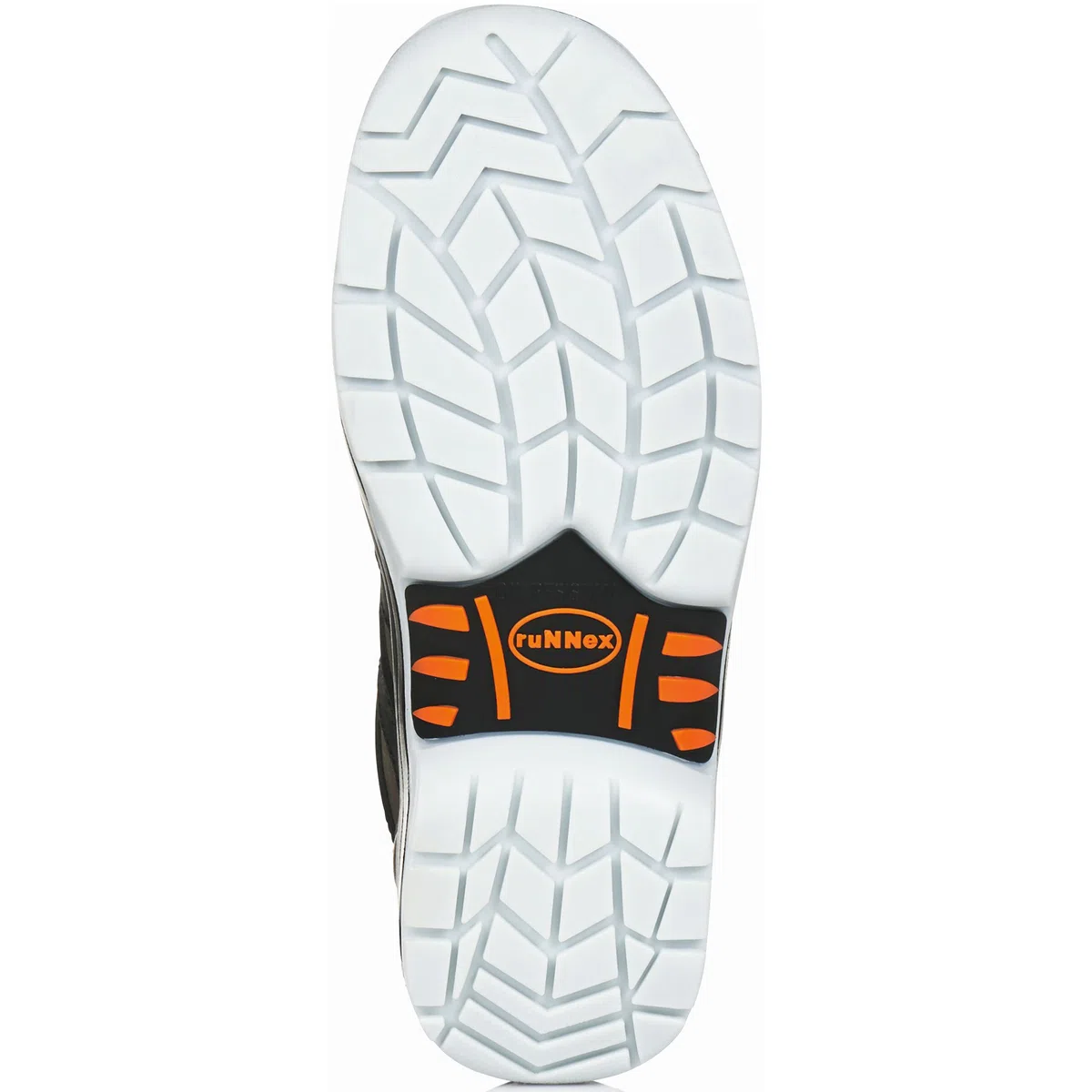 Zapatillas de seguridad runnex 5102 – 52 "equipo Star, S1, tamaño 52, negro/naranja/gris