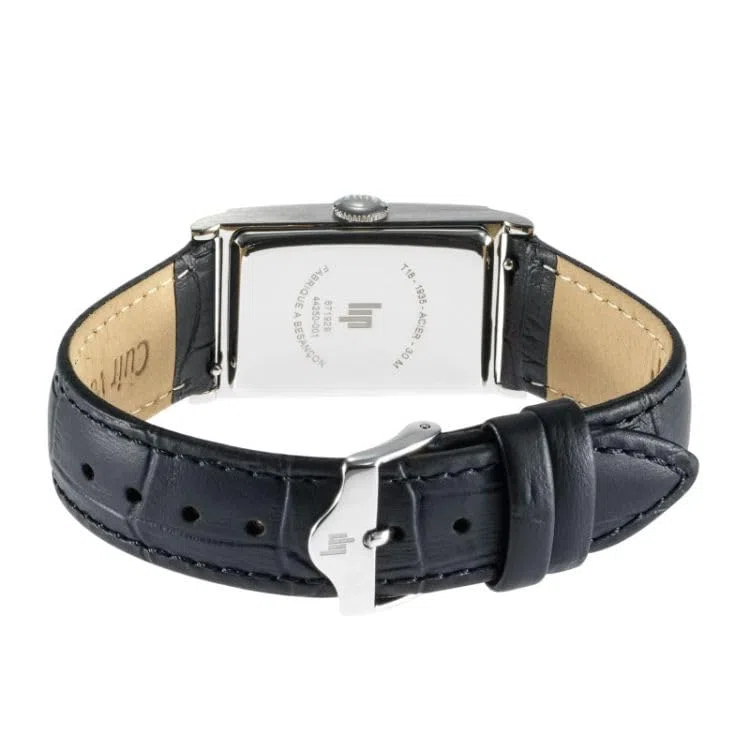 Lip Churchill T18 - Reloj con esfera de sol - Cuero negro, correa