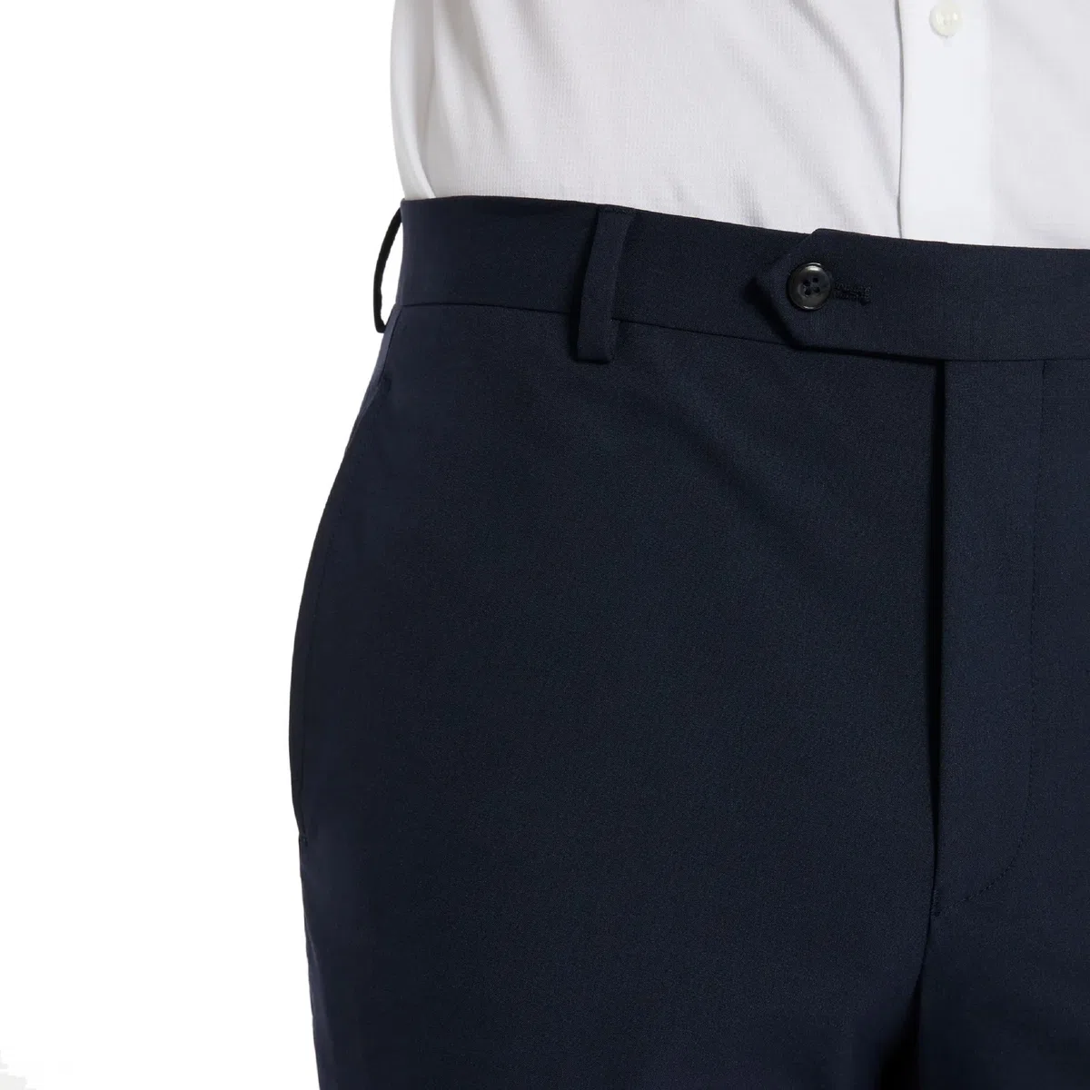 Michael Kors Solid Classic Pants Pantalones de Traje para Hombre