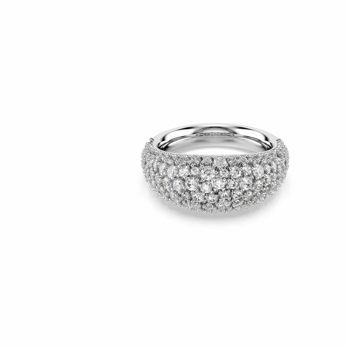 Swarovski Sublima Colección anillo, blanco, chapado en rodio