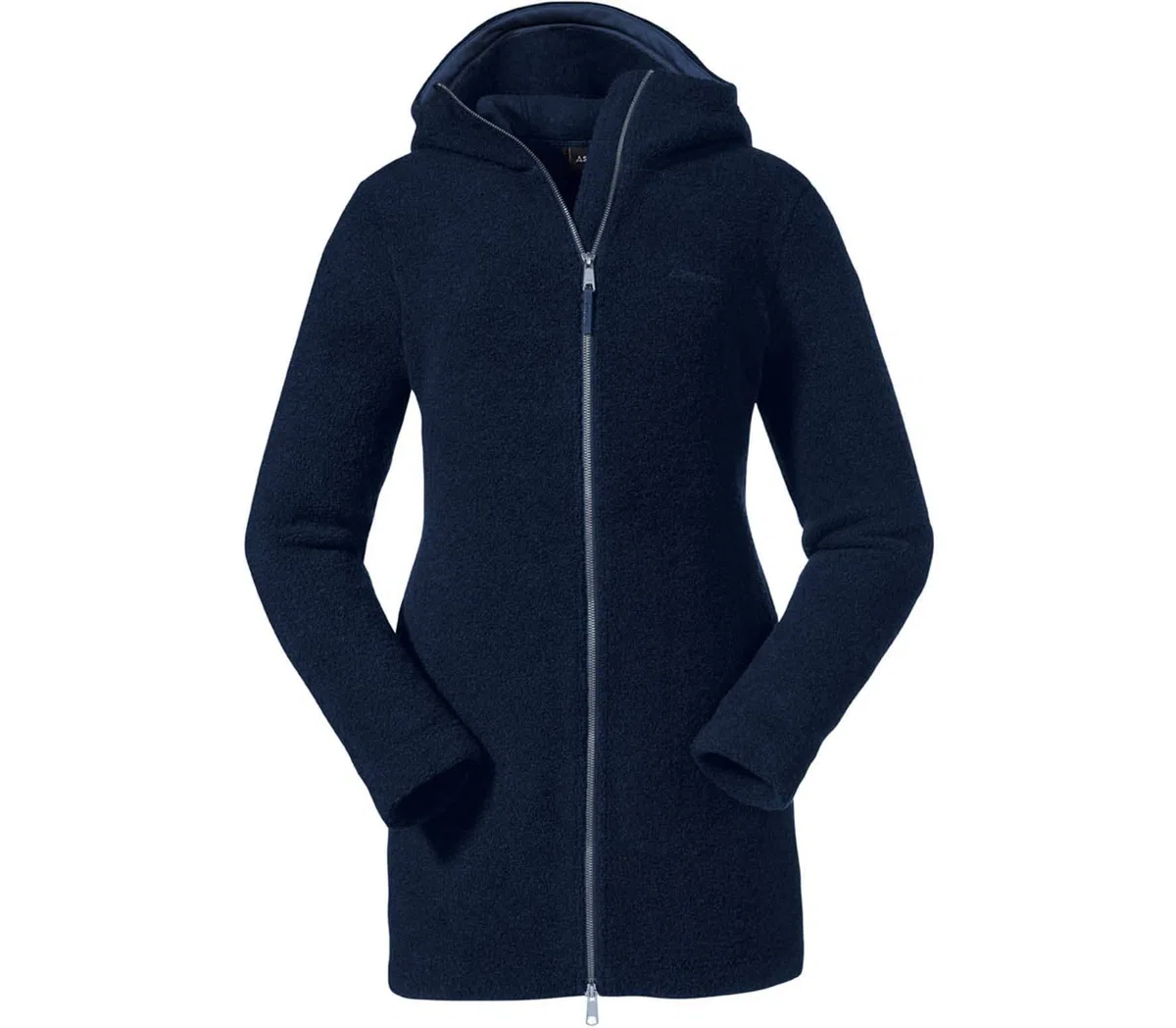 Schöffel Fleece Odessa Hoodie Sudadera con Capucha para Mujer, Blazer Azul Marino, 44