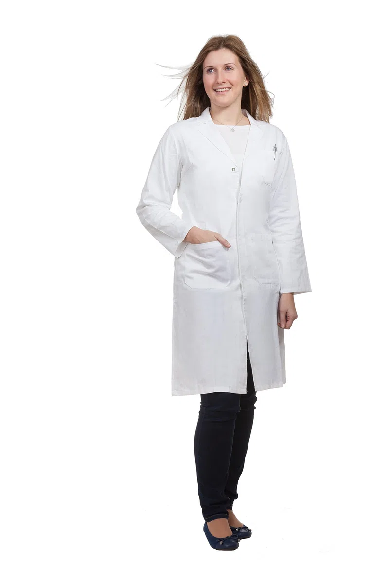 Neolab 4 1584 - Abrigo de laboratorio para mujer (100% algodón, talla 44)