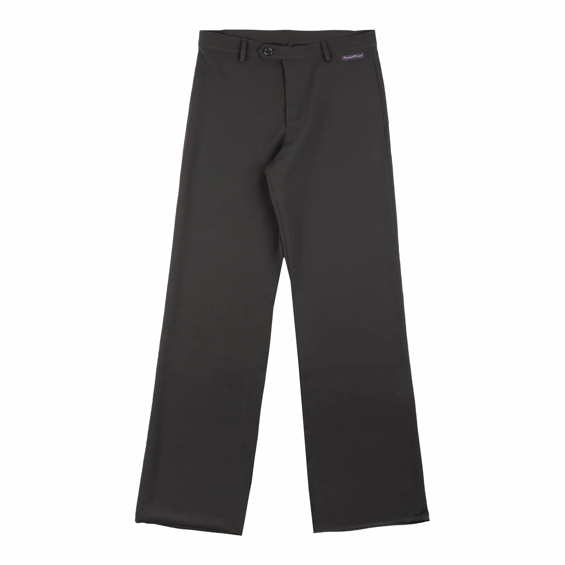 Pantalón para niños y adolescentes para bailes de sala, Danza Standard y Danza Latino Americano
