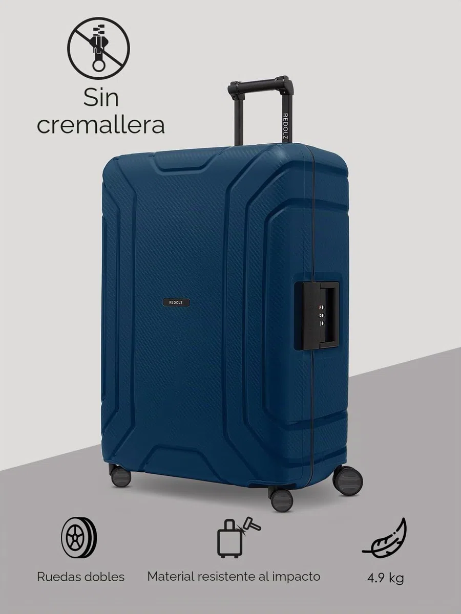 REDOLZ Essentials 15 Productos habituales, azul marino, L (75 cm)
