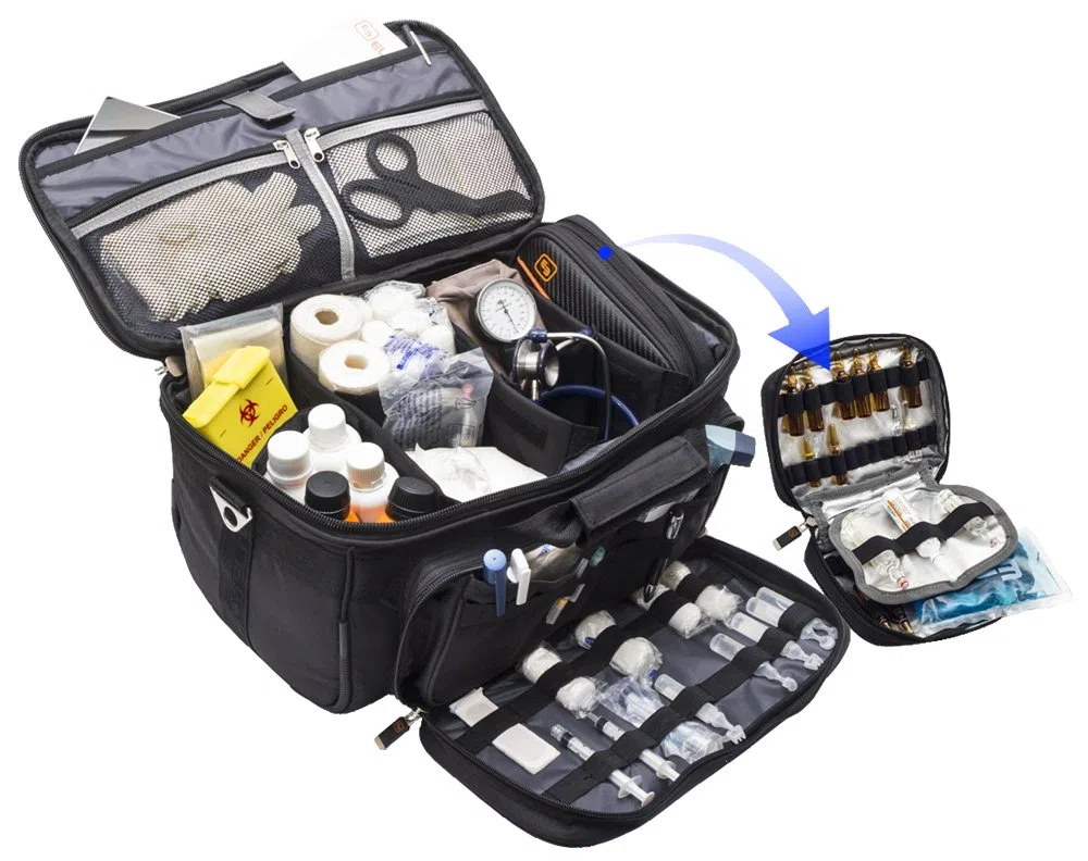 ELITE BAGS GP´S Bolsa del médico (negro)
