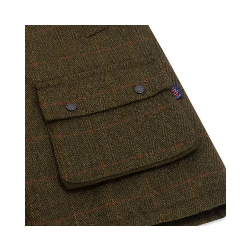 Walker and Hawkes - Barrington - Chaleco de Tweed para Hombre - Inspirado en la hípica y la Caza