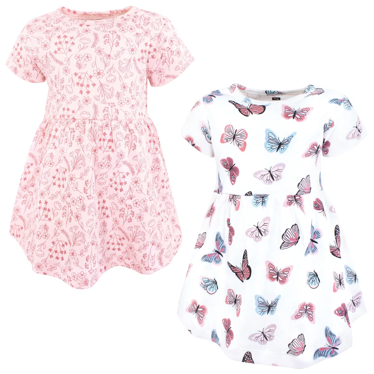 Hudson Baby Infant and Toddler Girls Cotton Dresses Vestidos de algodón para bebés y niñas pequeñas