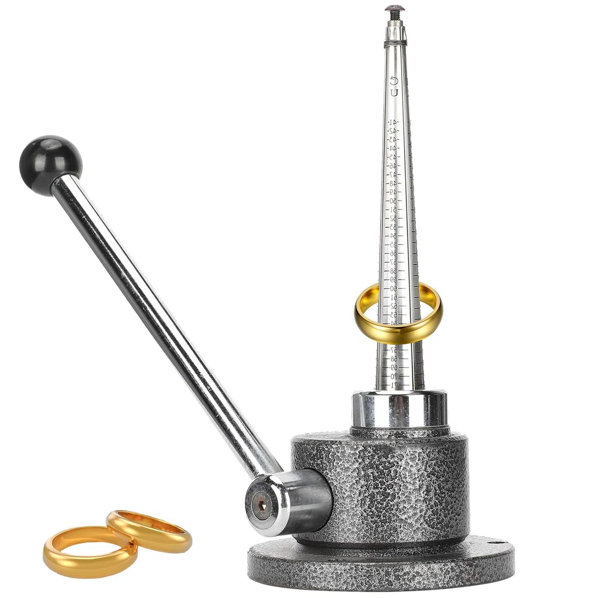 Herramienta de ajuste de tamaño de anillo para hacer joyas, estirador, reductor y ampliador de anillos de alta precisión para cambiar el tamaño de anillos y bandas
