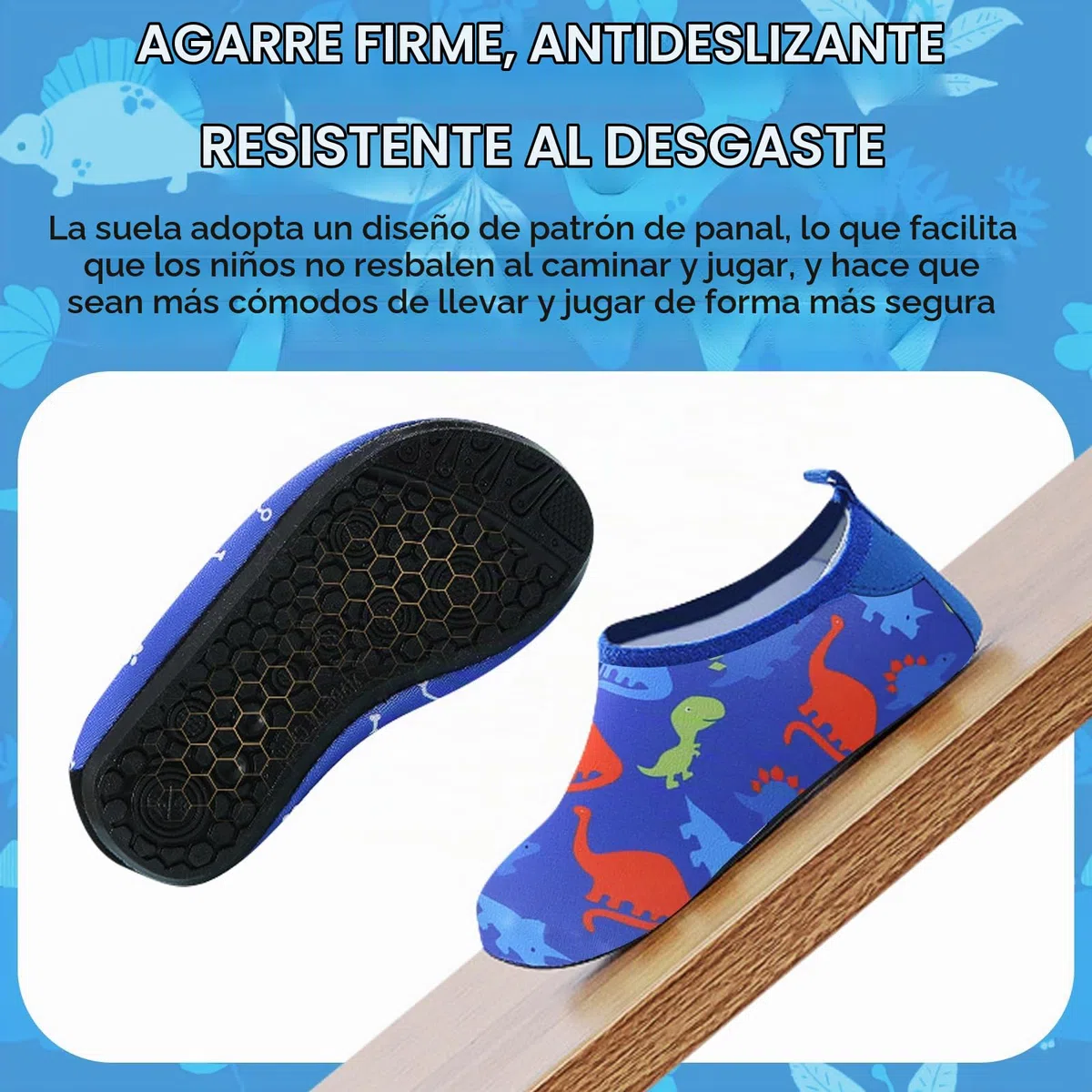 TYXHXTF Escarpines Niño Niña, Zapatos de Playa para Niños Pequeños, Calcetines Acuáticos Descalzos Antideslizantes para Piscina y Playa, Barefoot Calzado Aqua Surf Buceo Yoga(8/8.5UK)