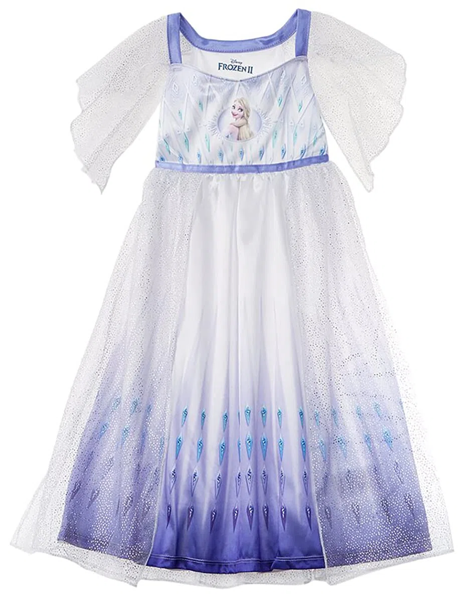 Disney Camisón infantil Frozen Fantasy Princesa Elsa