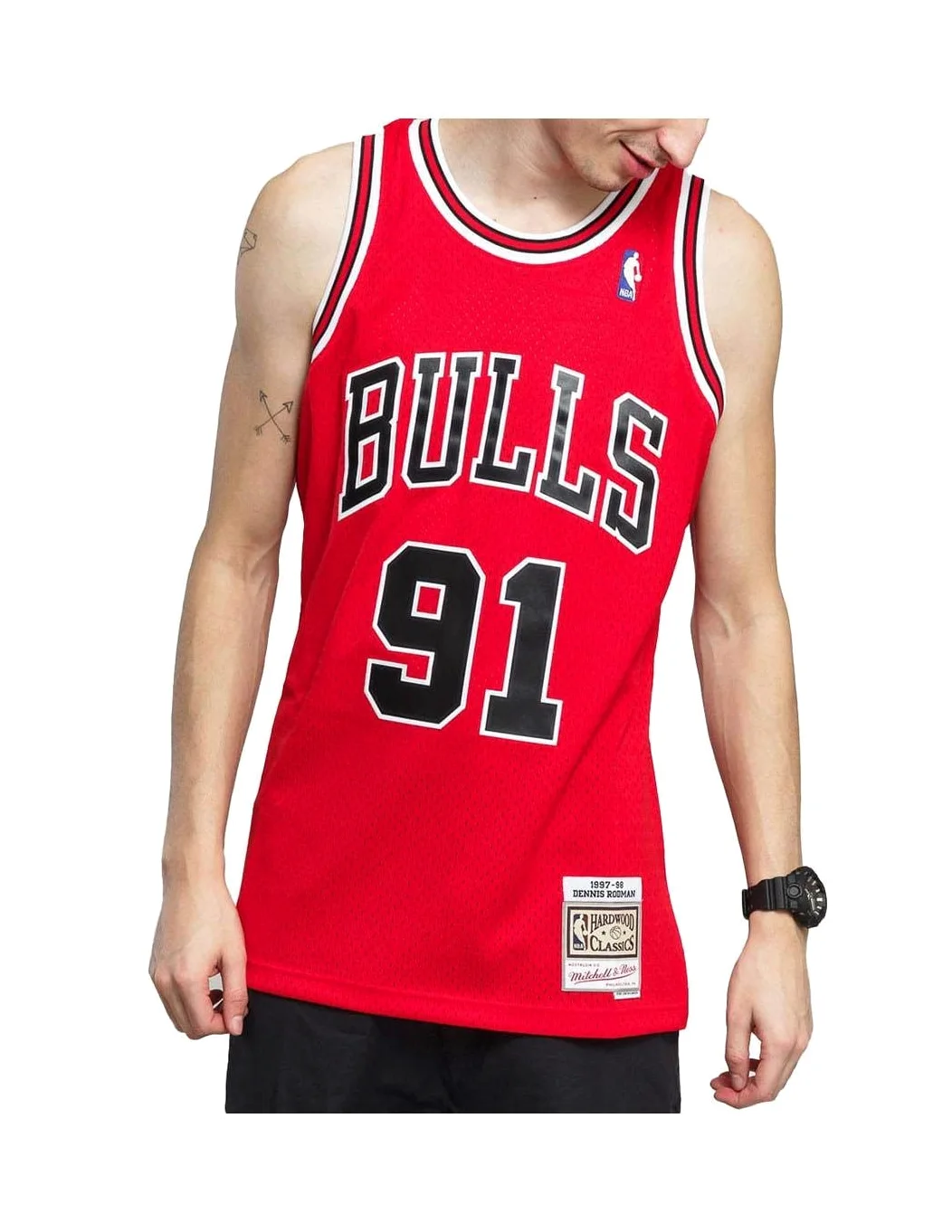 Mitchell & Ness Chicago Bulls Blusas Unisex Adulto (Pack de 1)