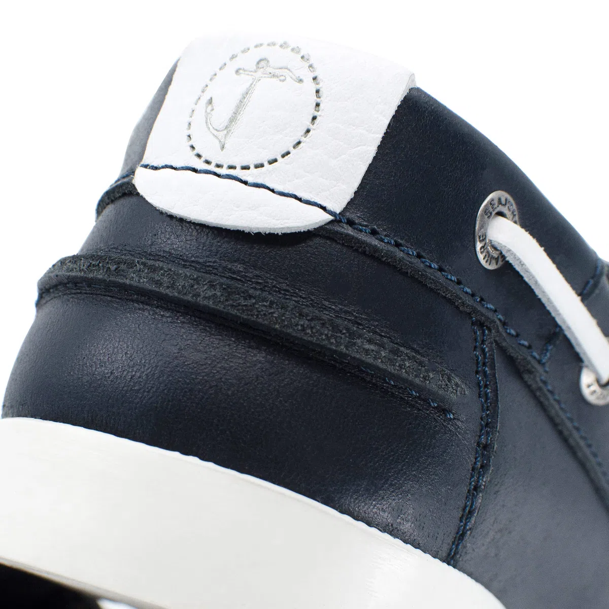 Seajure Zapatos Náuticos de Mujer Cannon Cuero Marino
