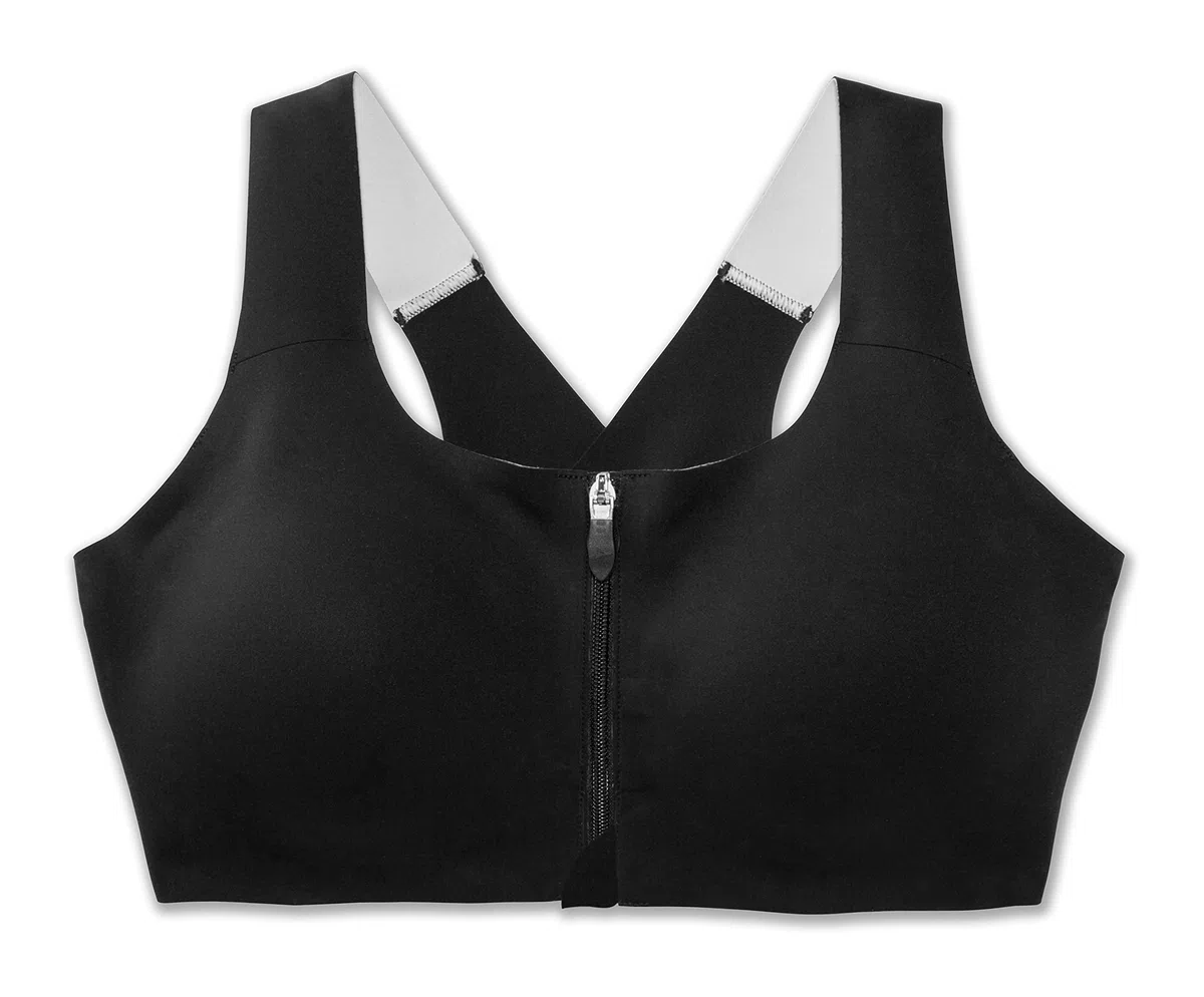Brooks Dare Zip Women’s Run Bra for High Impact Running, Workouts and Sports with Maximum Support