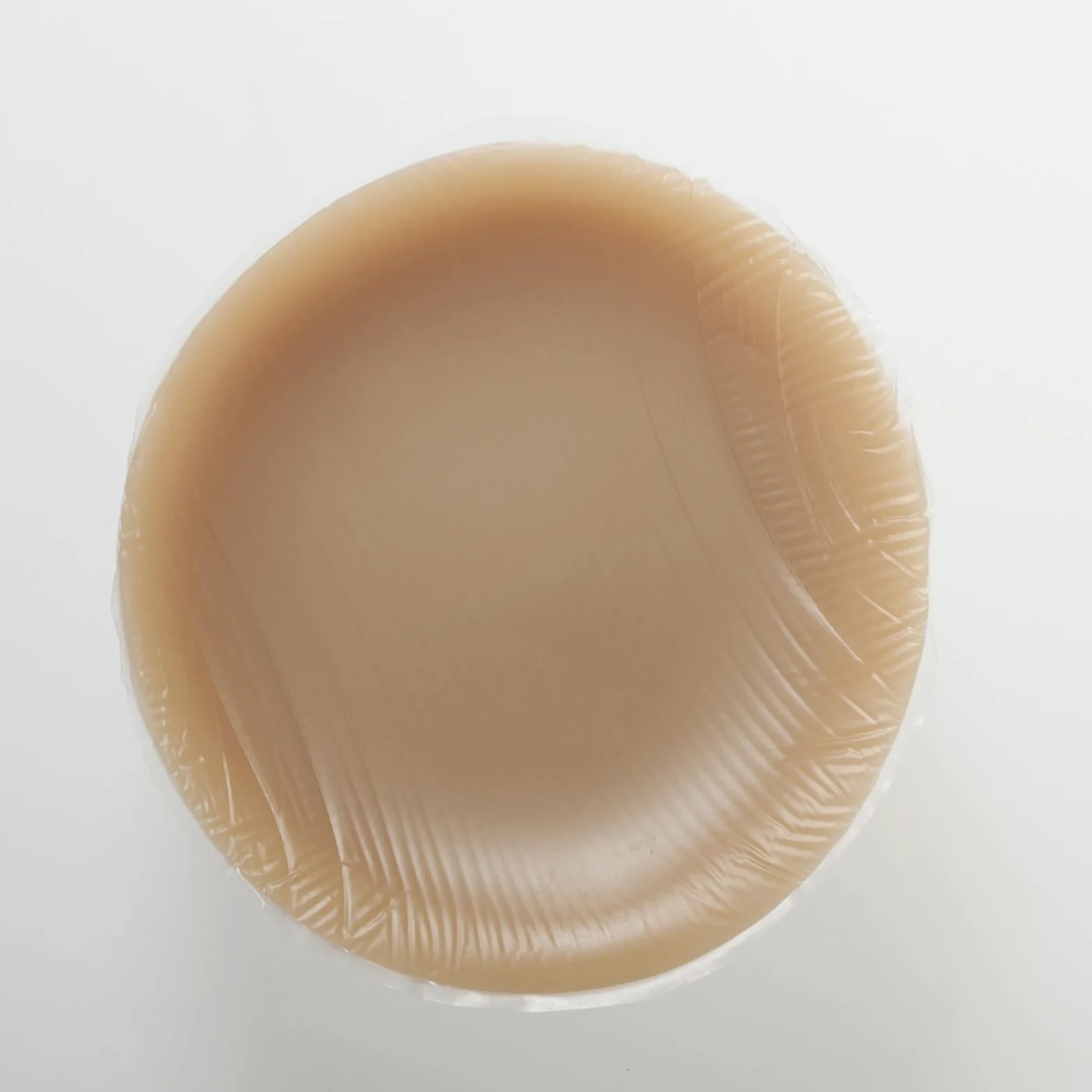 Almohadillas de silicona para sujetador Almohadillas de gel para pecho Almohadillas para pecho artificial Adecuadas para Vestidos de Mastectomía Trajes de Baño Recogidos ( Color : Brown , Size : K )