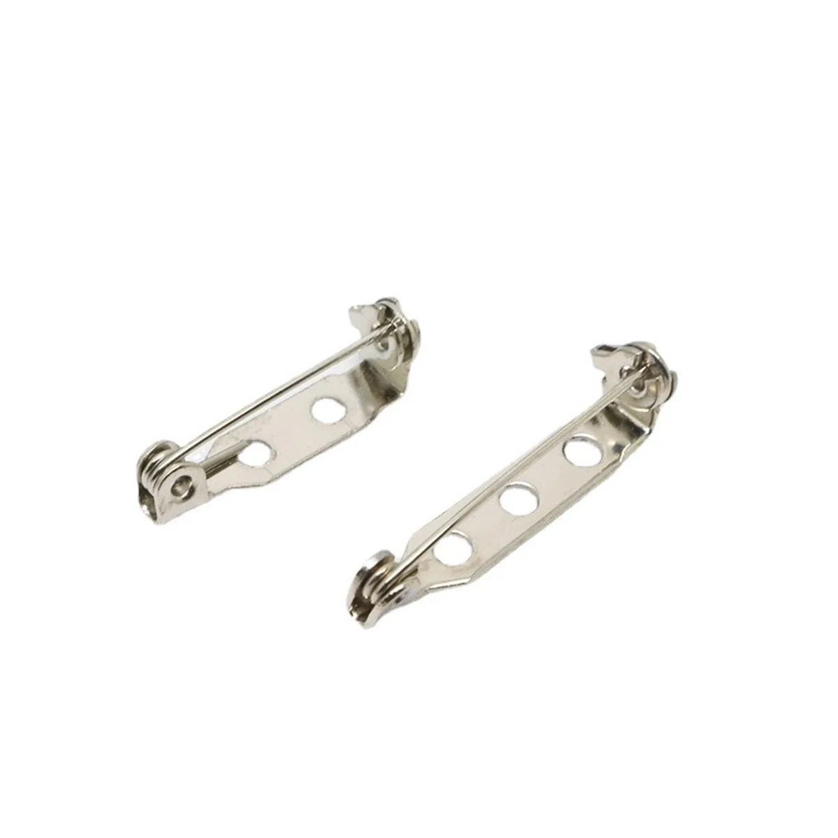 20 Piezas de broches de Acero Inoxidable. | Pasadores de bloqueo seguros for portatarjetas, accesorios y resultados de joyería DIY, proyectos artesanales