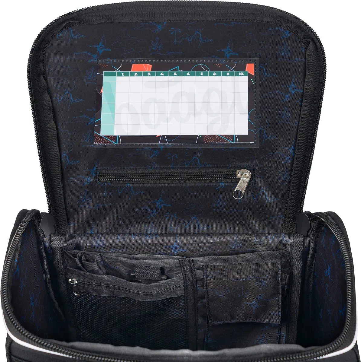 Mochila escolar para niños y niñas, juego de 3 piezas, mochila escolar Zippy a partir de 1ª clase, mochila escolar con correa para el pecho
