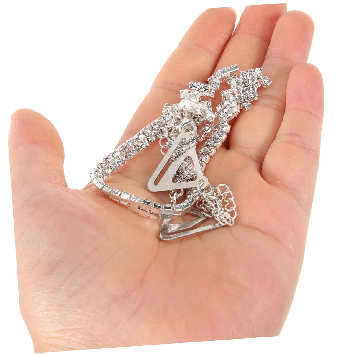 Homoyoyo Rhinestones De Invisible Y Ocasiones Especiales Ajustables Y Elegantes Perfectos