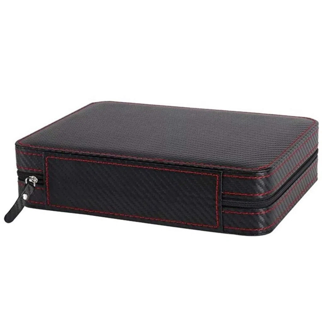 Caja de 8 Ranuras para Hombres y Mujeres, Caja de Reloj, colección de Relojes, Caja de Almacenamiento, Vitrina de joyería