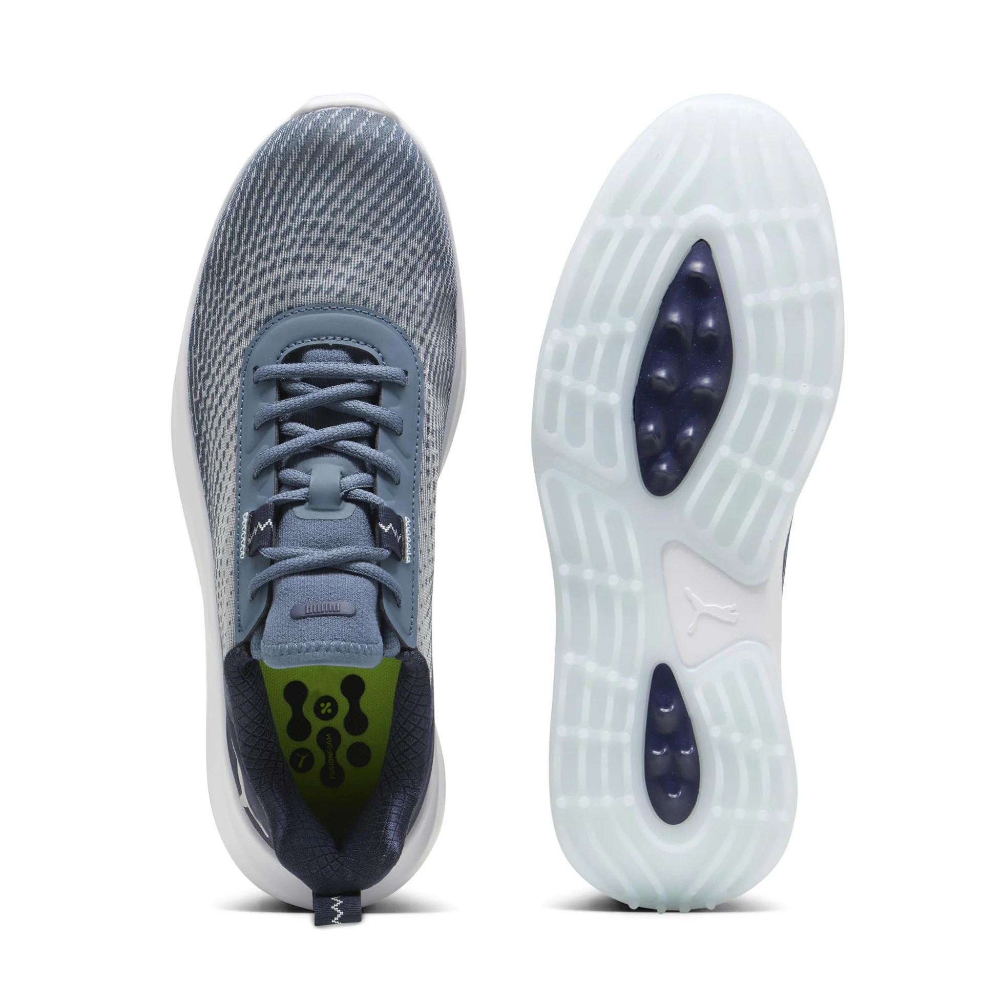 Puma Fusion Crush - Zapatos Deportivos de Golf para Hombre, Evening Sky/Deep Navy, 41 EU