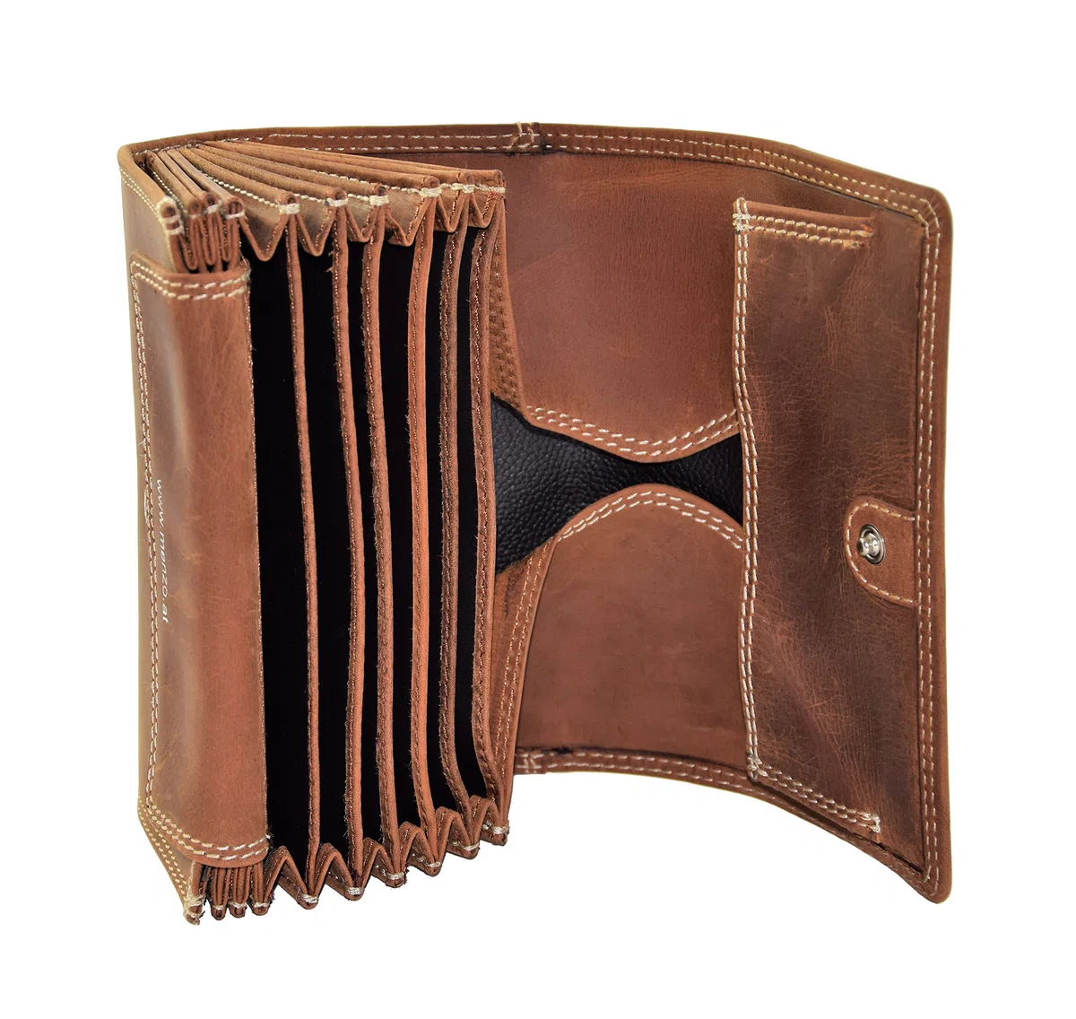 Menzo Ensemble de serveur professionnel GARANTIE 12 MOIS ! Bourse pour serveur Cuir Double Couture différents Coloris et Motifs