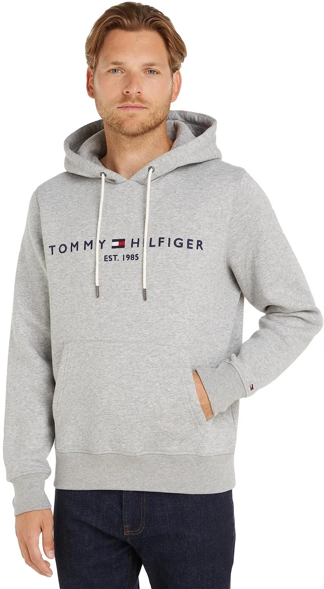 Tommy Hilfiger Hoodie Hombre Core Tommy Logo con Capucha