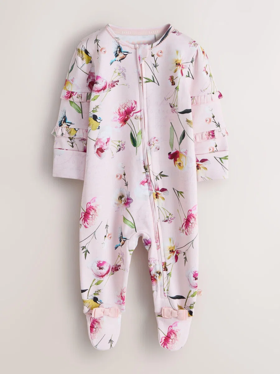 Bebés niña Pack de 3 Pijamas Tipo Pelele