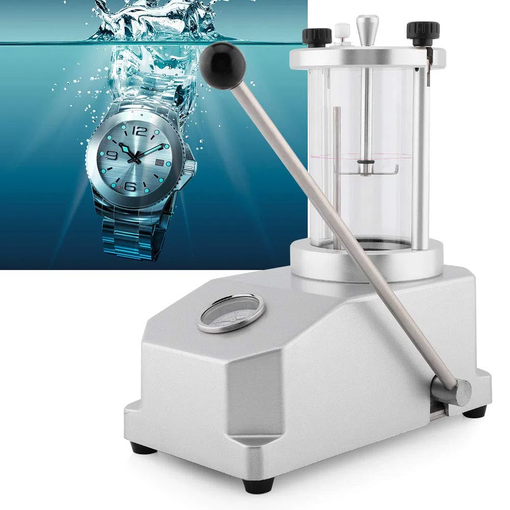 Herramienta de Prueba Resistente Al Agua para Relojes, Probador de Presión Profesional para Pruebas Precisas de Relojes de hasta 6 ATM, Perfecto para Relojeros y Entusiastas, 1 Unidad